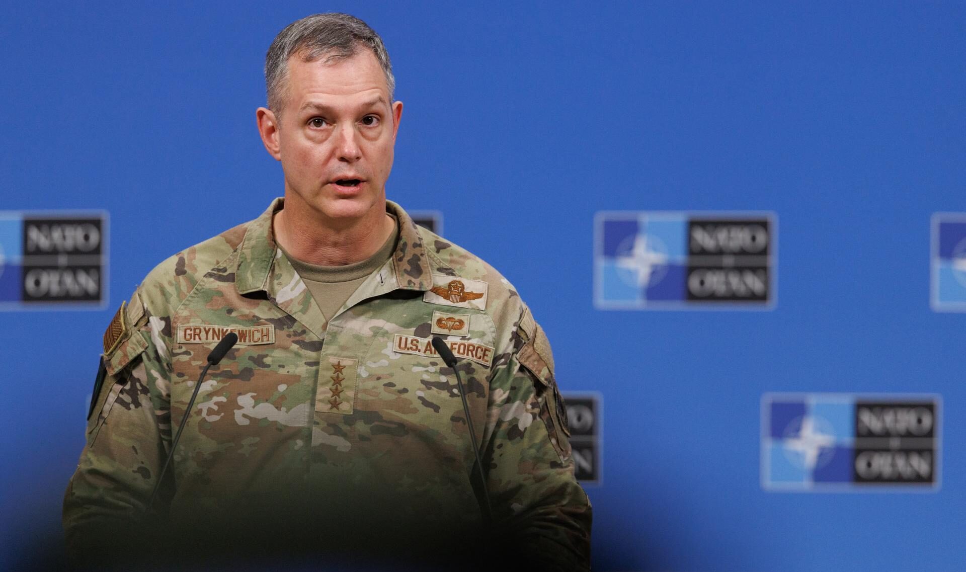 El teniente general Alexus G. Grynkewich, Comandante Supremo Aliado en Europa de la OTAN