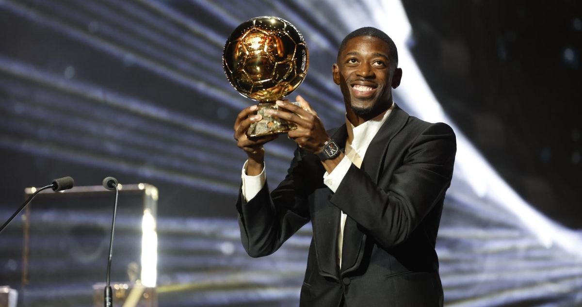 Ousmane Dembélé, ganador del Balón de Oro 2025