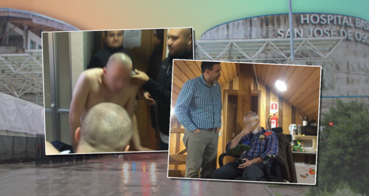 Videos de tortura en Hospital de Osorno: trabajador TEA fue atado, rapado y quemado por sus colegas
