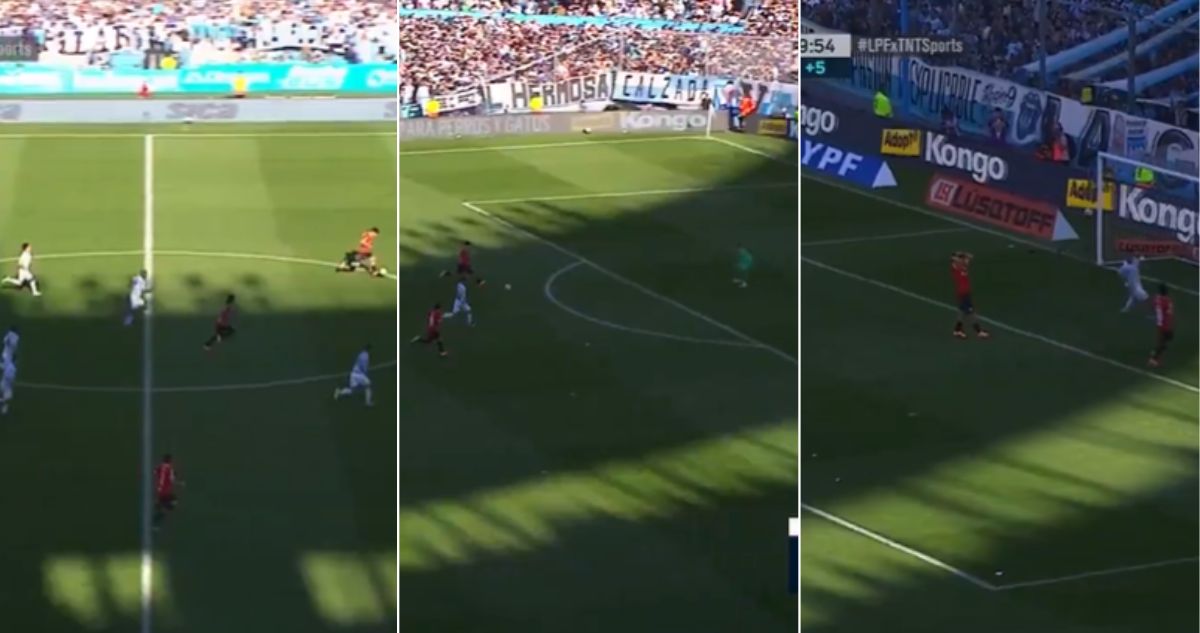 El increíble gol que se perdió Pablo Galdames en clásico de Racing e Independiente en Argentina