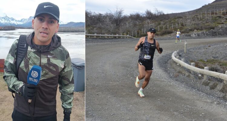 Rodrigo Silva, el ganador de los 10K de Patagonian International Marathon