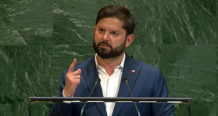 Boric en la ONU: Quiero ver a Netanyahu y a los responsables del genocidio palestino ante un tribunal