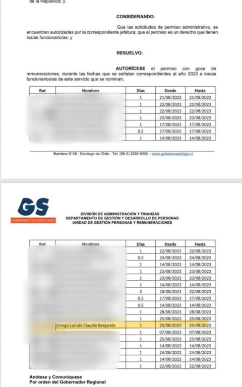 Aseguran que Orrego presentó certificado ideológicamente falso para viajar a maratón: lo firmó Larraín