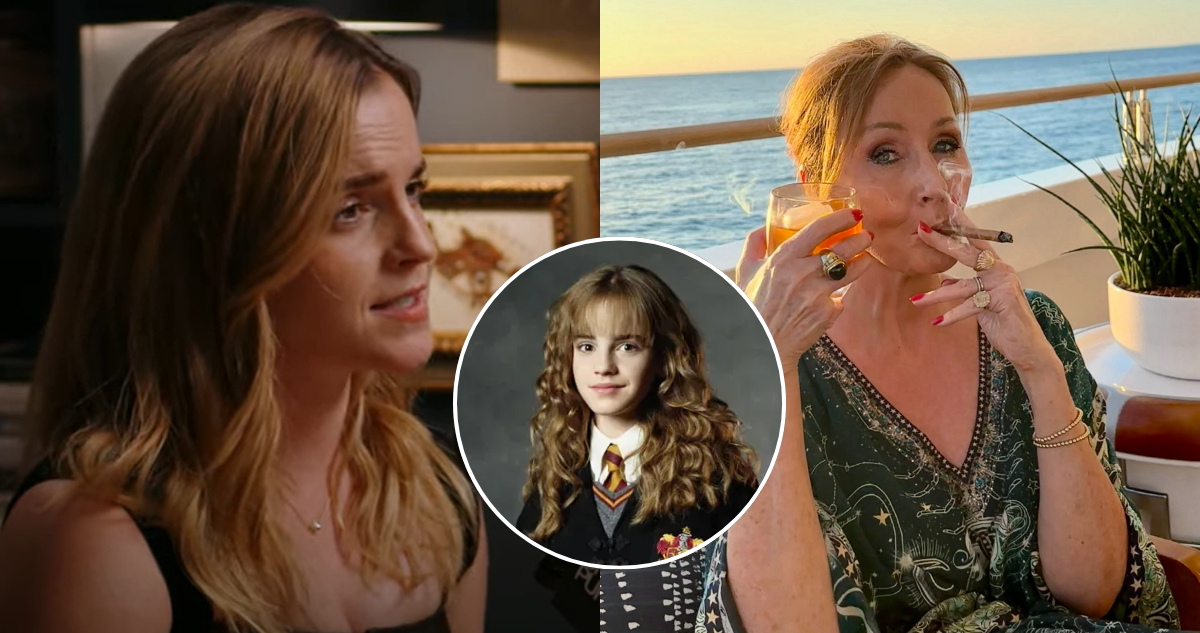 Emma Watson y J.K. Rowling