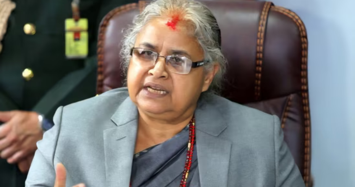 Sushila Karki, jefa del Gobierno interino