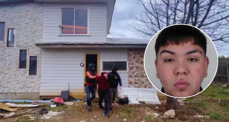 Prisión preventiva para “Crazy Nach” tras formalización por tres homicidios calificados en el Bío Bío