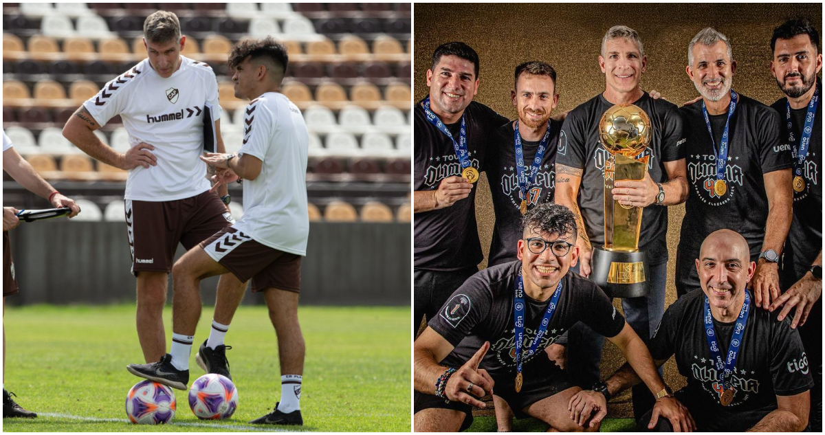 Renato Cornejo junto a Martín Palermo en foto para nota de BioBioChile