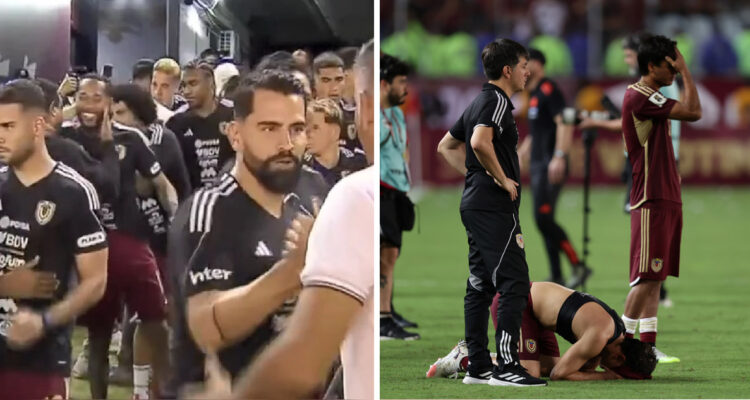 Venezuela hizo el ridículo ante Colombia y también antes del partido.