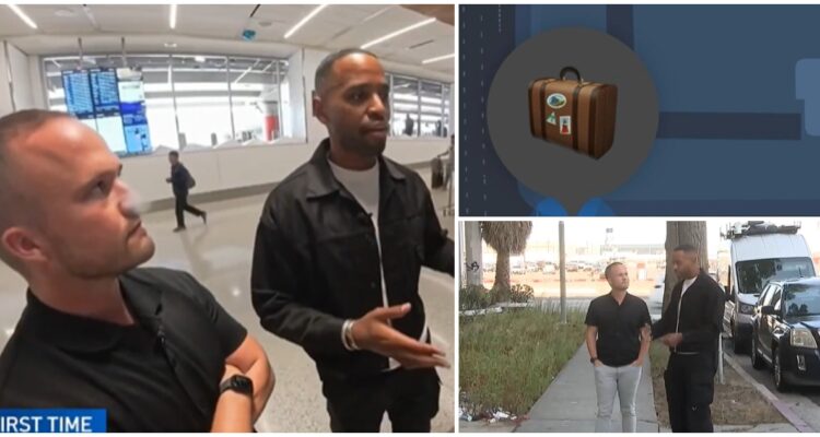 Roban maleta de pasajero en aeropuerto, la localiza y encuentra a ladrón vestido con su propia ropa