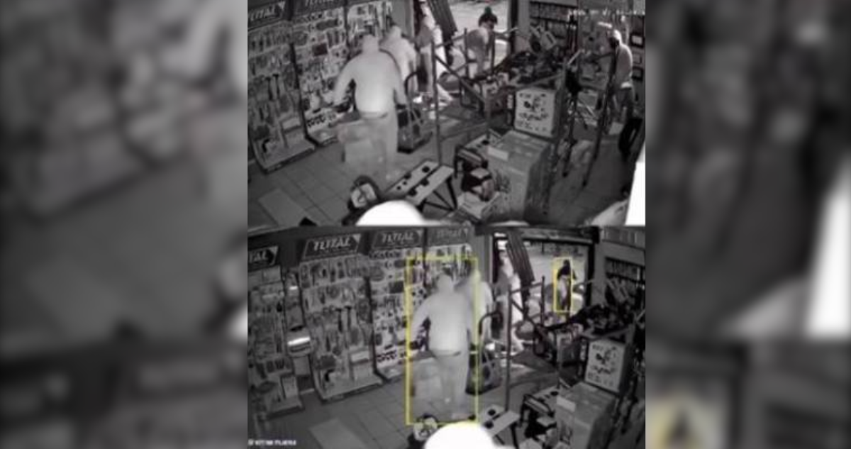 Robo con “alunizaje” afecta a ferretería del centro de Chillán: embistieron puerta principal