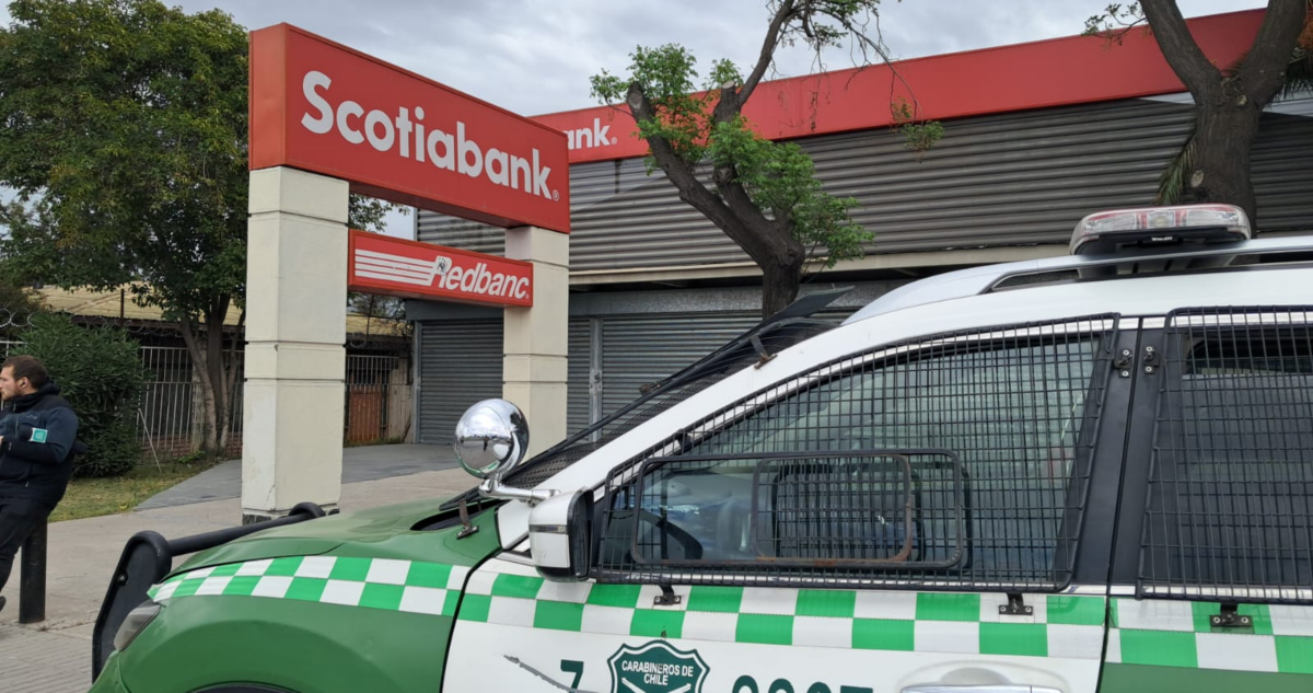 Robo frustrado en banco de Cerrillos: delincuentes intentaron sustraer $14 millones a víctimas