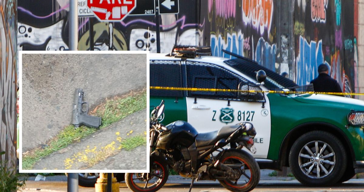 Carabineros frustró a balazos robo a camioneta distribuidora de cigarrillos en San Joaquín