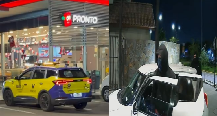 Tras robo en servicentro de Vitacura: indagan posible tour delictual iniciado en Lampa