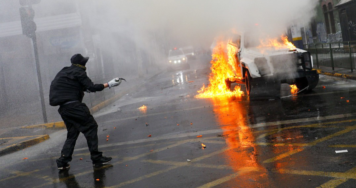 Incidentes durante romería por el 11 de septiembre