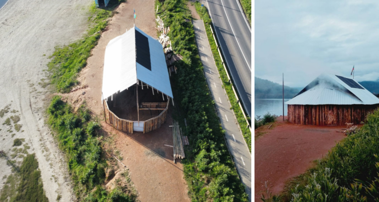 Vecinos acusan demora en desalojo de terreno tomado a orillas de Lago Lanalhue donde se construyó ruca