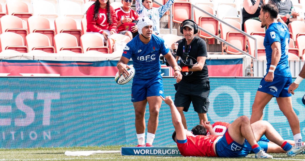 Samoa ante Los Cóndores de Chile en Utah