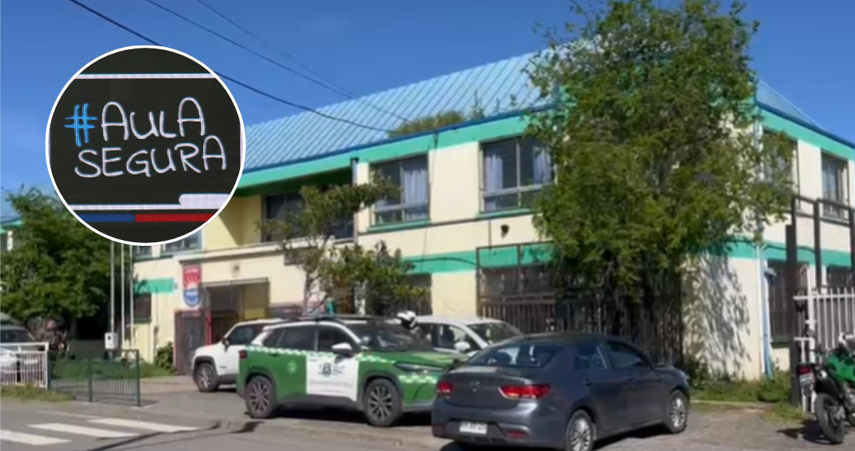 San Pedro: aplicarán Aula Segura a alumnos detenidos tras ser sorprendidos con arma y droga en colegio