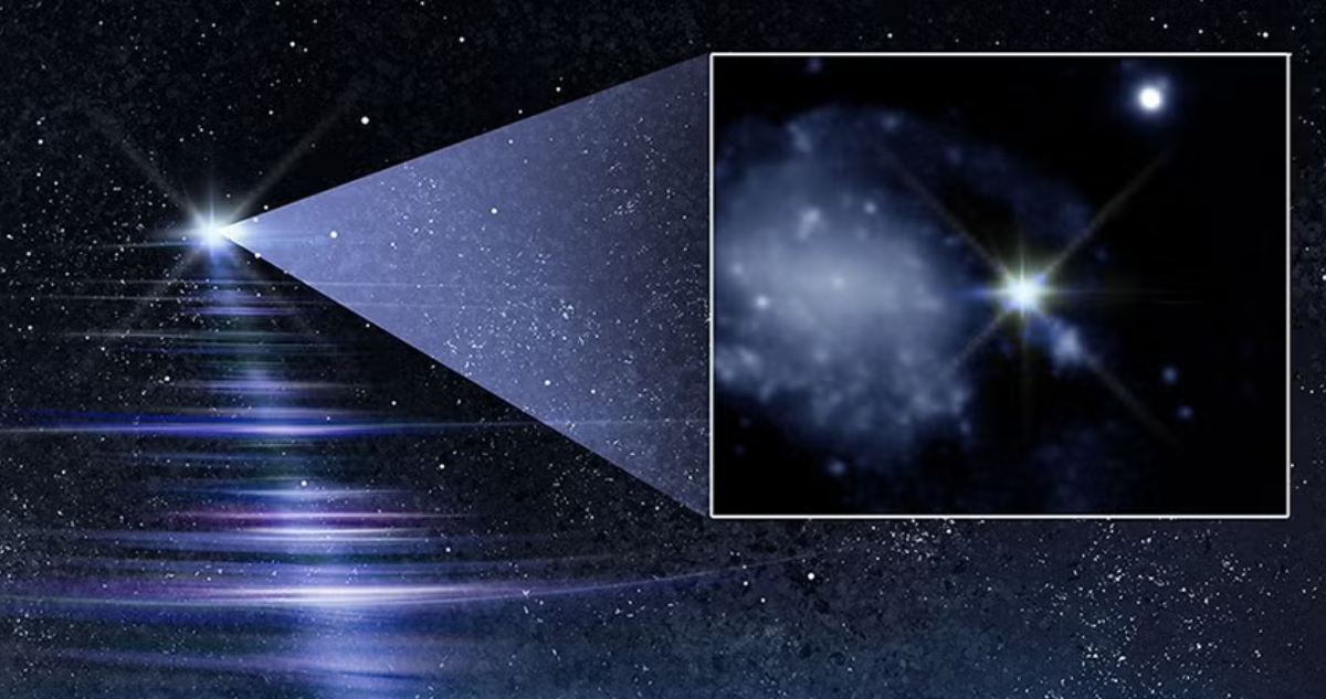 Astrónomos descubren de dónde venía la señal de radio más brillante de todos los tiempos