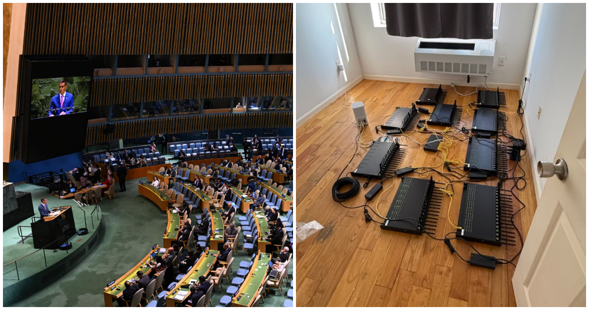 Sede de la ONU (EFE) y dispositivos instalados en la ciudad de Nueva York (Servicio Secreto)
