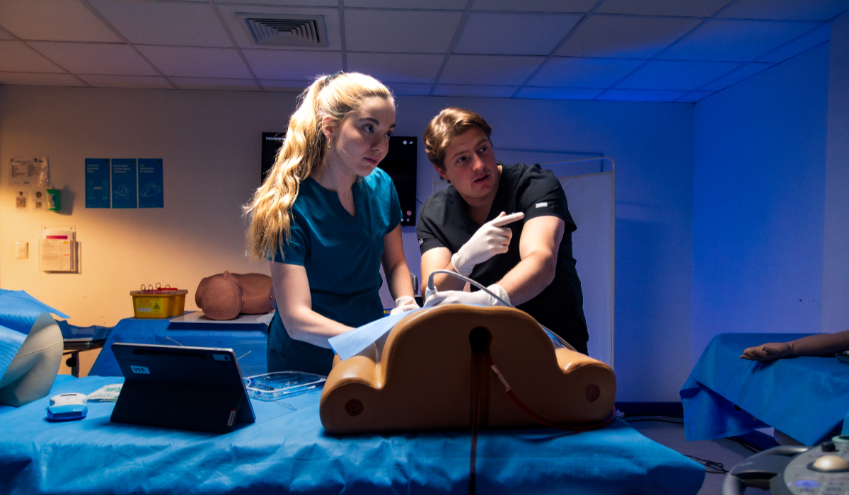 Simulación clínica de estudiantes USS