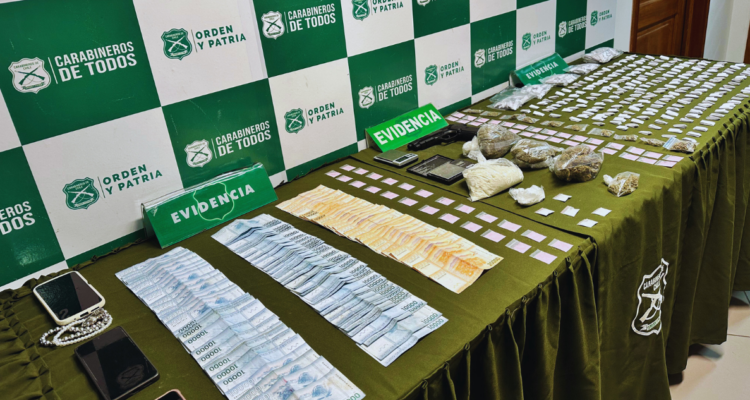 Operación ‘Viento Norte’ permite desarticular a banda que vendía drogas en Lebu: se allanaron 10 casas