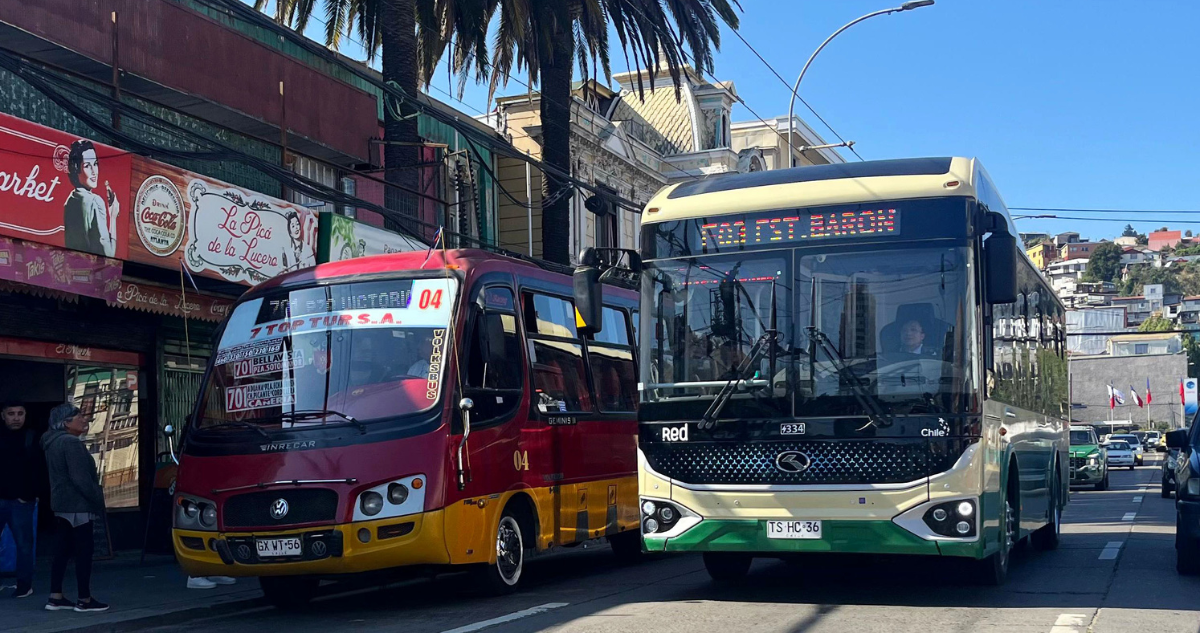 MTT publica licitación para implementar recaudo electrónico en buses del Gran Valparaíso