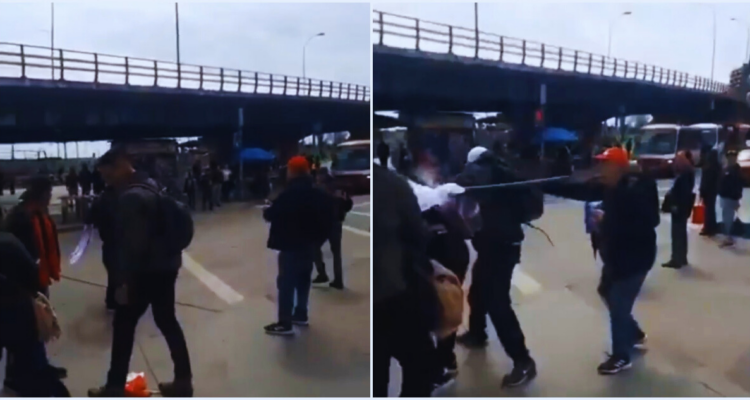 Equipo de candidata a diputada del Partido Republicano sufrió agresión durante banderazo en Valparaíso