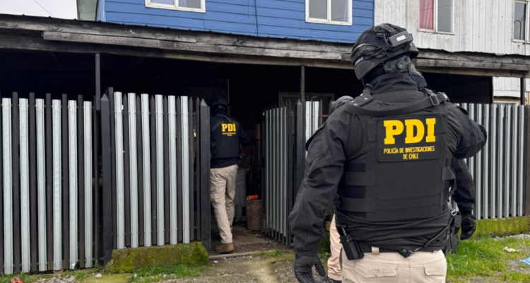 PDI detiene a banda que vendía drogas en sector Alerce de Puerto Montt: investigación duró tres meses