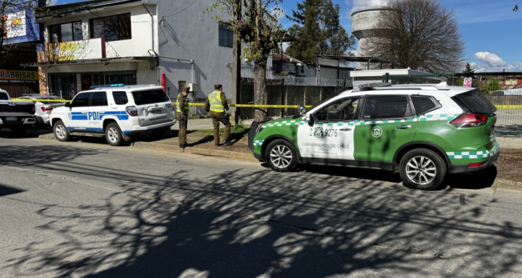 Estudiante de 19 años fue baleado en las cercanías de su establecimiento educacional en Valdivia