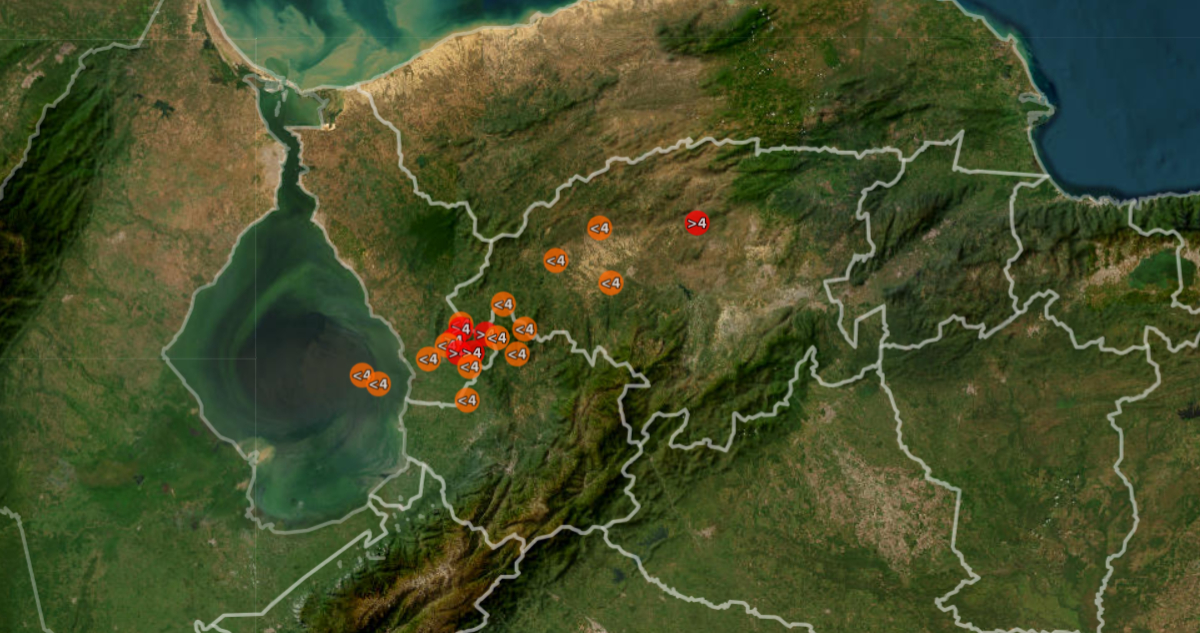 Falla tectónica causa sismos en Venezuela