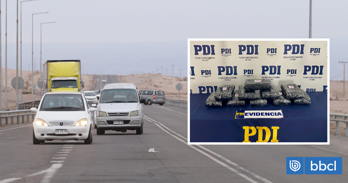 Los detalles de la detención a policías peruanos que traficaban ketamina a Chile: usaron dos vehículos
