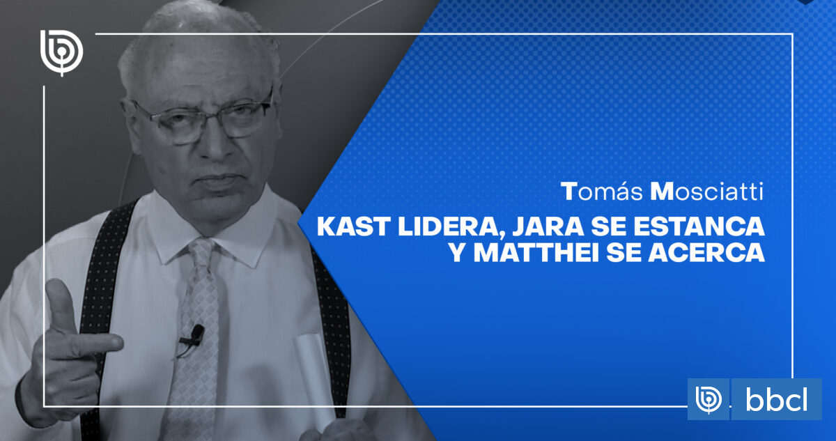 La contienda presidencial se endurece: Kast mantiene el liderazgo mientras Matthei desafía a Jara
