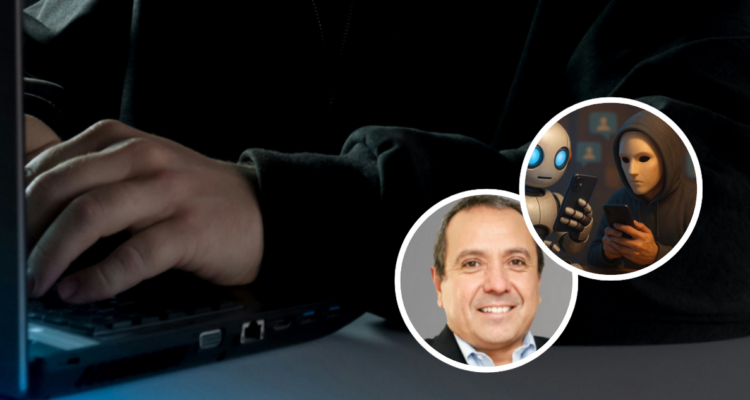 Góngora, bots y persona escribiendo en un computador