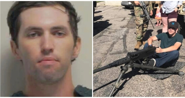 Imágenes de Tyler Robinson detenido, y de archivo