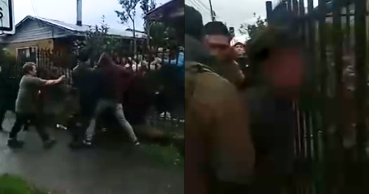 Sujeto linchado por robo en Puerto Montt quedó con cautelares menores: no habría cometido el delito