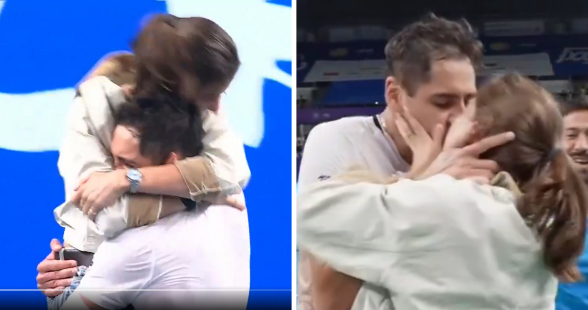 Tabilo celebra con beso y abrazo junto a pareja el título en el ATP de Chengdú: “Estoy muy feliz”