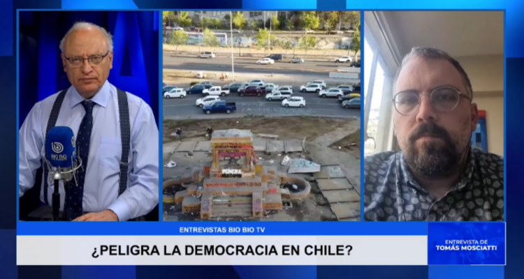 Pablo Ortúzar: "La democracia en nuestro país está firme, pero hay un peligro de deriva autoritaria"