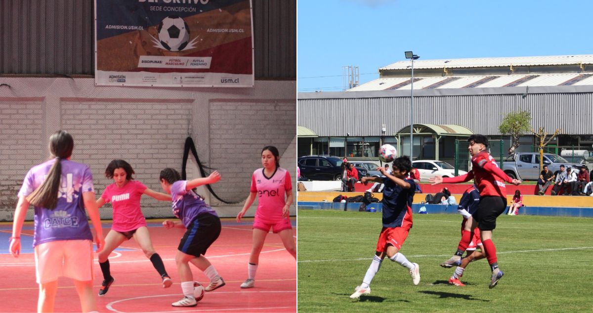 Torneo Interescolar de la USM arrancó esta semana en el Bío Bío