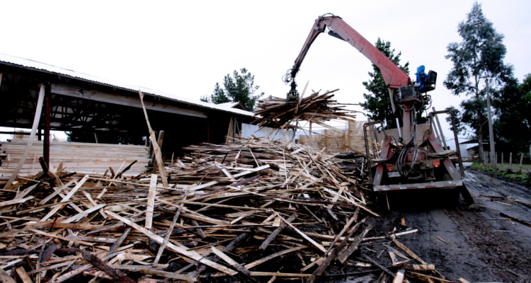 Trabajador muere tras ser atropellado por un camión en aserradero de Los Ángeles