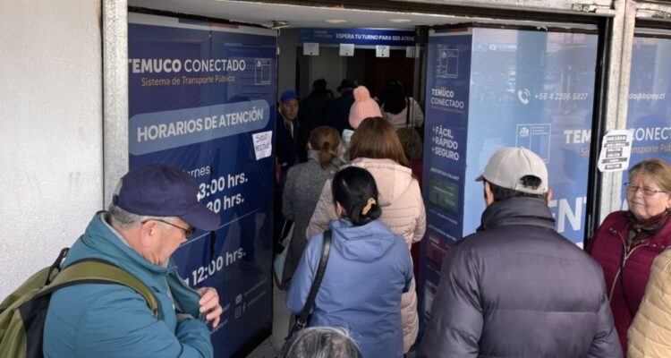 Se han vendido 90 mil tarjetas: este martes inicia pago electrónico del transporte público en Temuco