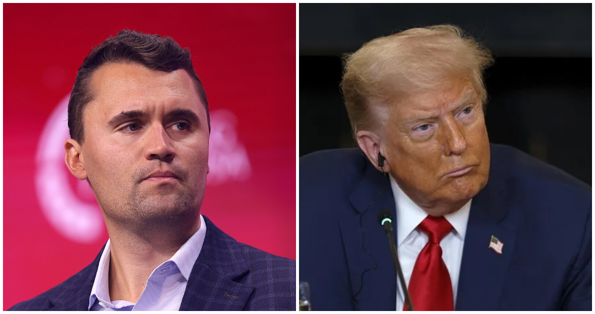 Charlie Kirk y Donald Trump