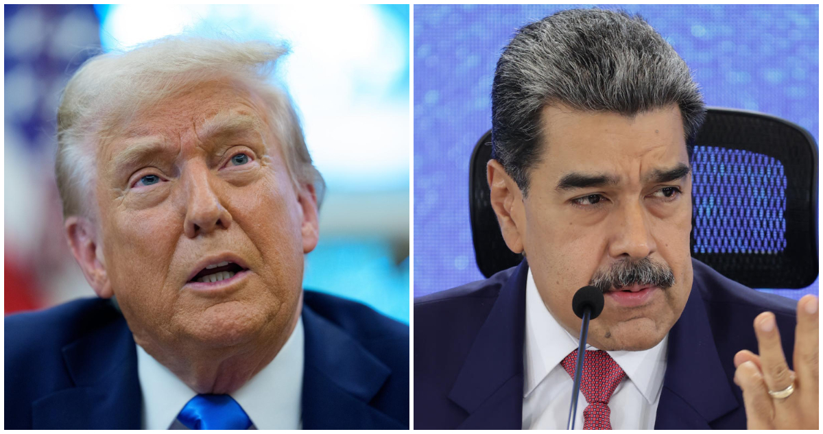 Donald Trump y Nicolás Maduro
