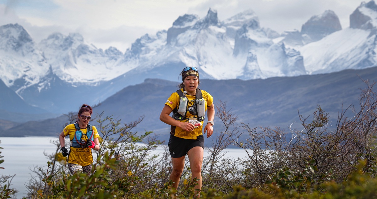 Corredores durante Ultra Paine 2024.