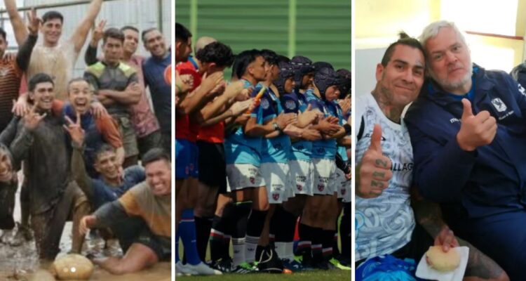 Unión Libertad es el primer club de rugby creado al interior de una cárcel chilena.