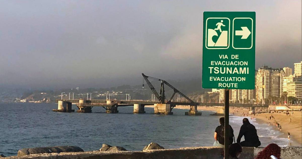Simulacro tsunami región de Valparaíso