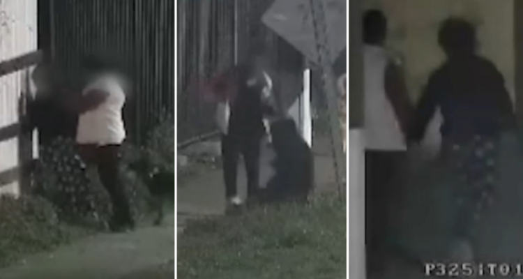 Video captó agresiones de hombre a pareja: Carabineros acudió pero víctima no denunció y se fue con él