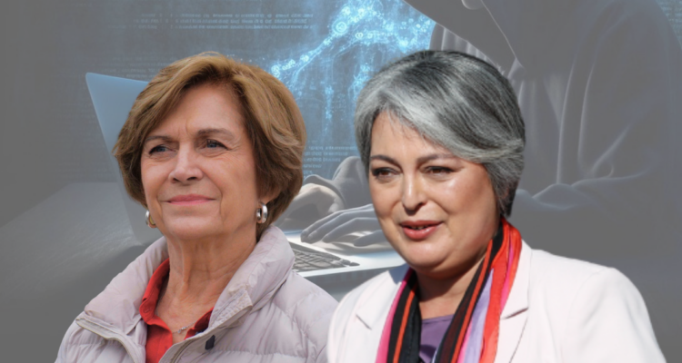 Candidatas Matthei y Jara