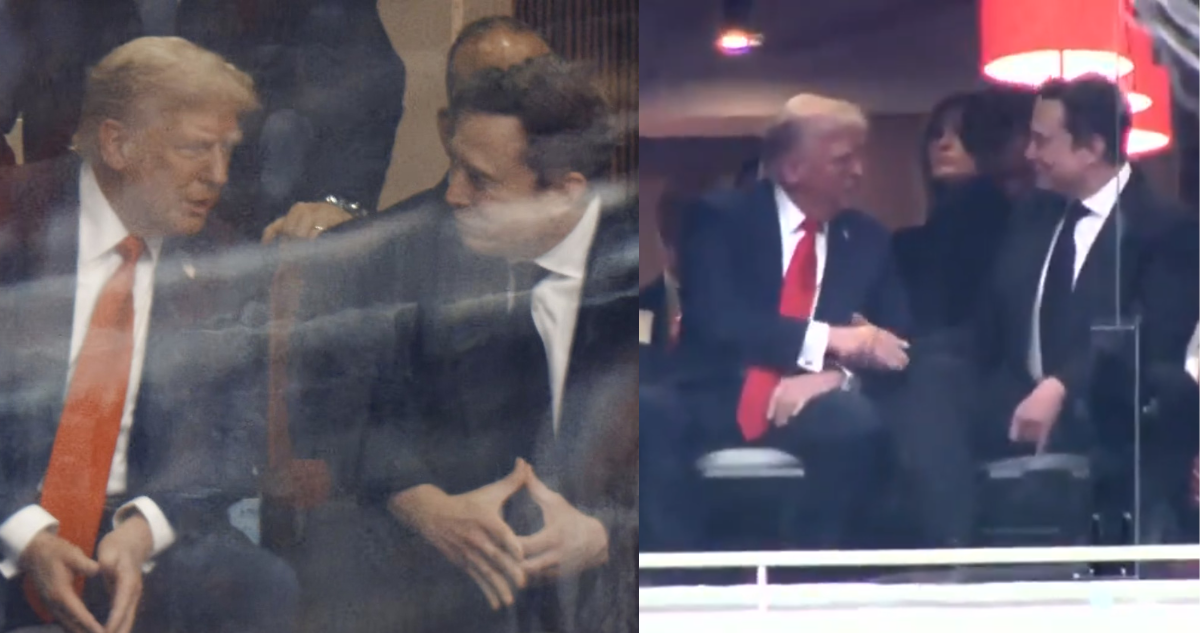 Para Charlie: la imagen de Donald Trump junto a Elon Musk en medio del funeral de Kirk