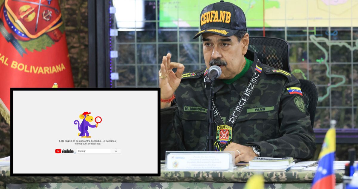 “Imbéciles imperialistas”: Maduro arremete contra Youtube tras la eliminación de su canal