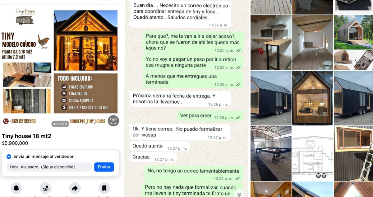 Acusan a familia del “estafador de las piscinas” de engañar con casas prefabricadas “Tiny House”